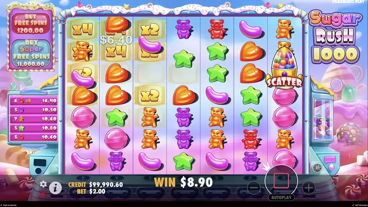 Sugar Rush 1000 Demo Oyunu Talimatları